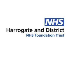 NHS harrogate and district logo
